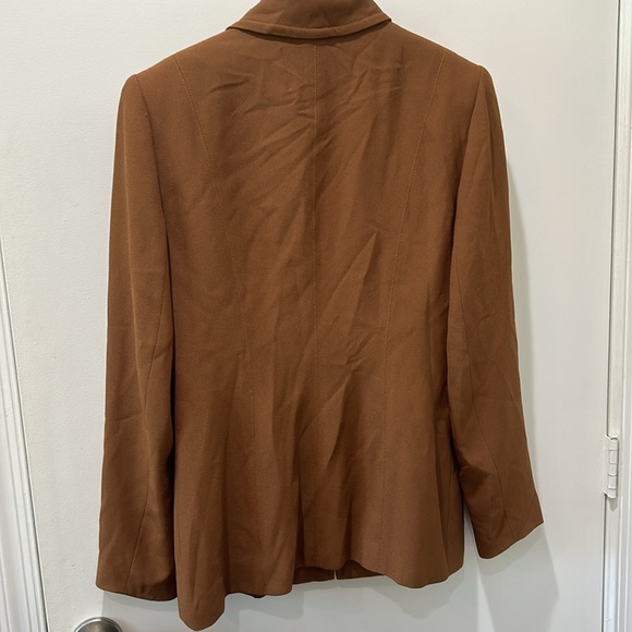 Bebe acetate pantsuit set - size 10 - color “Shell”. Dry clean only. - Picture 3 of 6